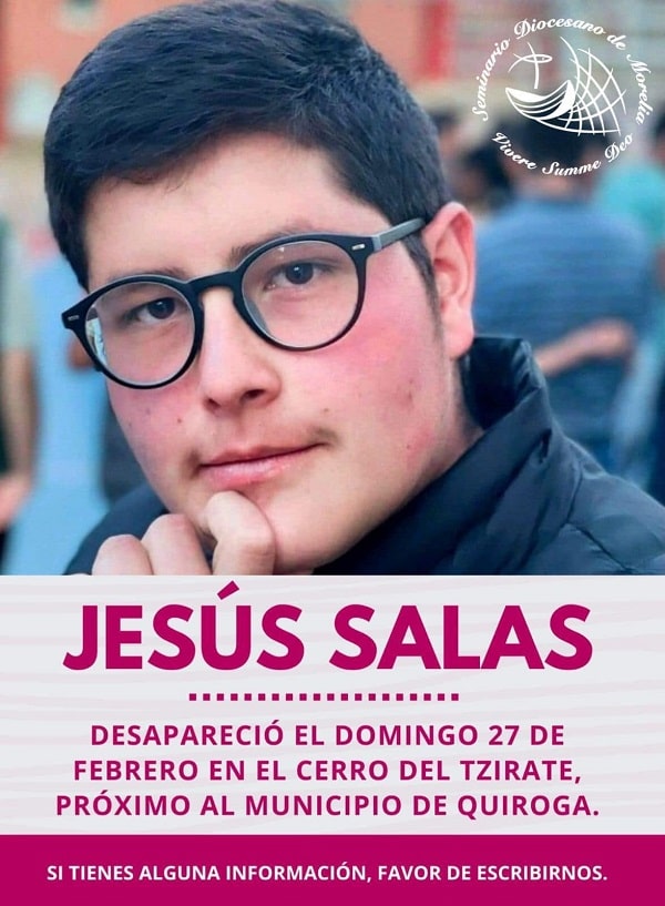 Seminarista Jesús Salas