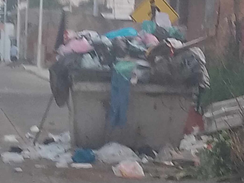 Falta atención en recolección de basura