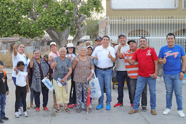 Redoblará Samuel Hidalgo apoyo a comunidades y tenencias