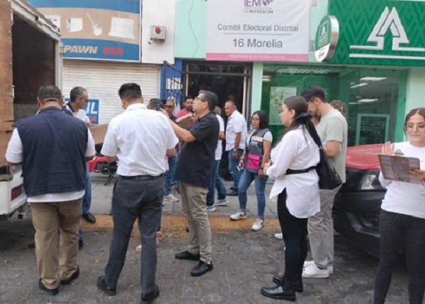 Llegan seguras a Michoacán, boletas para votaciones del 02 de junio: SSP