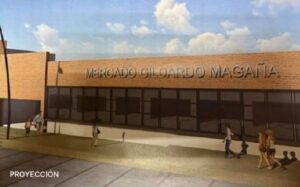 Anuncian remodelación de fachada en mercado municipal