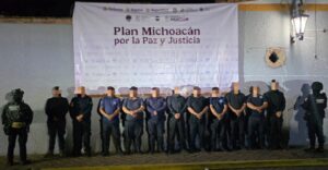 Órgano jurisdiccional vincula a proceso a 11 policías municipales detenidos en Ecuandureo