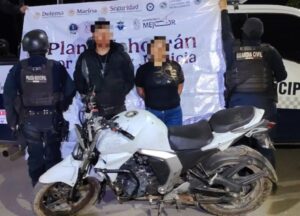 Refuerza SSP operatividad en Carapan; detenidas 2 personas
