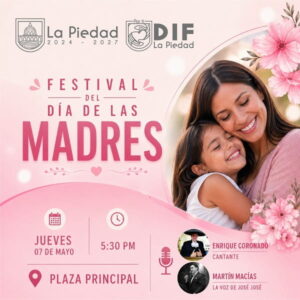 Listo festejo por día de las madres en La Piedad