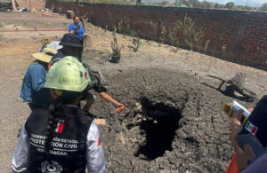 Fenómeno en Ixtlán no es un volcán activo; autoridades mantienen vigilancia