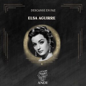 Muere Elsa Aguirre, leyenda del Cine de Oro mexicano, a los 95 años