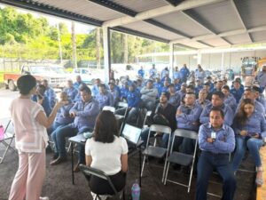 Impulsan capacitación sobre desarrollo sostenible a elementos de SAPAS
