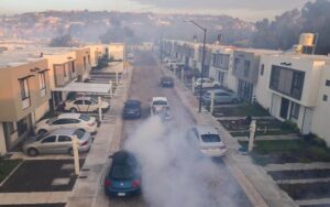 Refuerzan fumigación y limpieza del Río Lerma para prevenir la proliferación de mosquitos en La Piedad